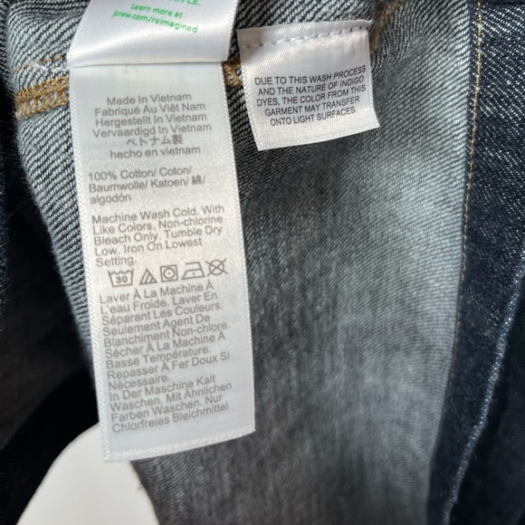 J.Crew Women’s Size 8 Denim Jean Short Sleeve Tie Waist Mini Dress - Picture 8 of 16